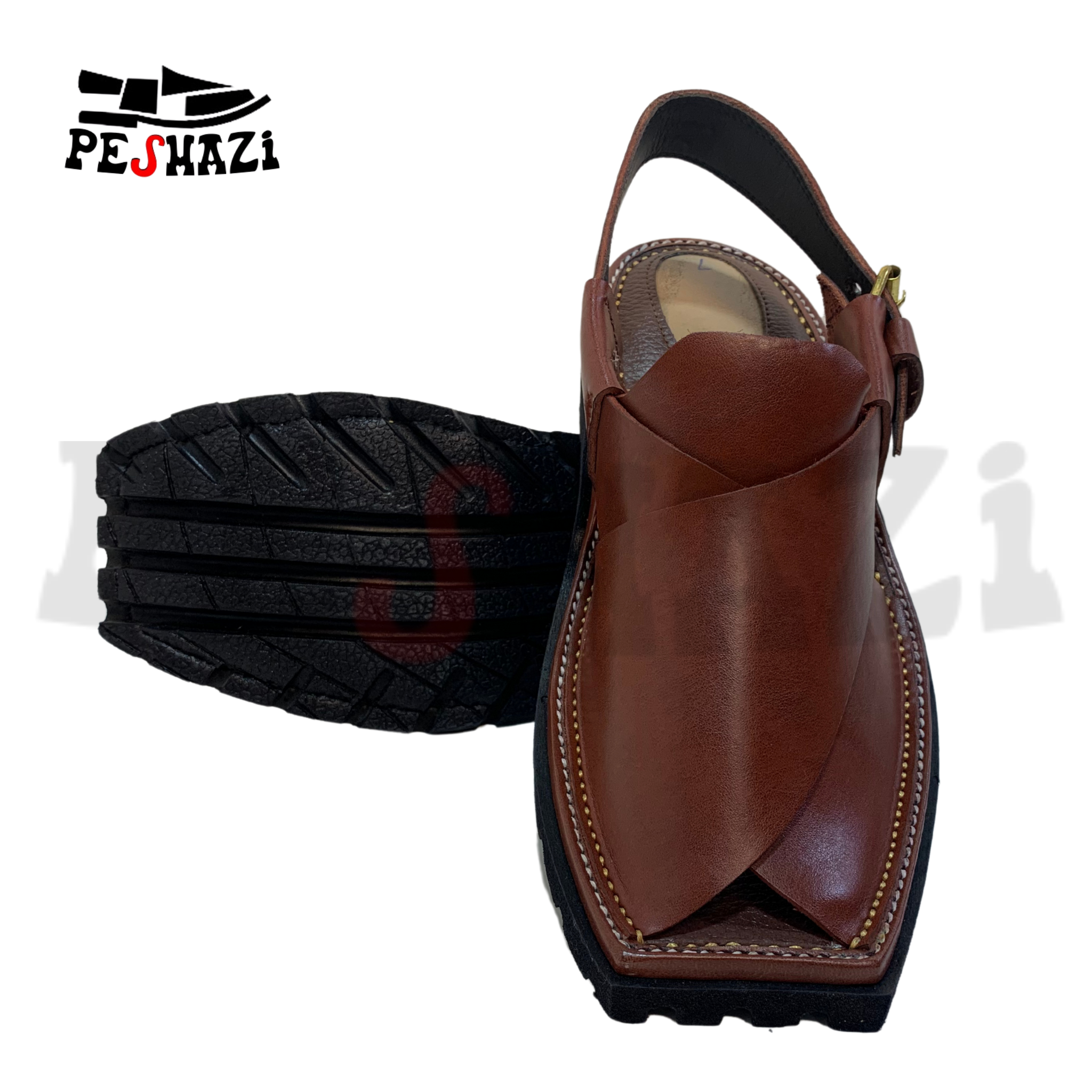 Premium Red Double Sole Chappal – Lightweight & Stylish