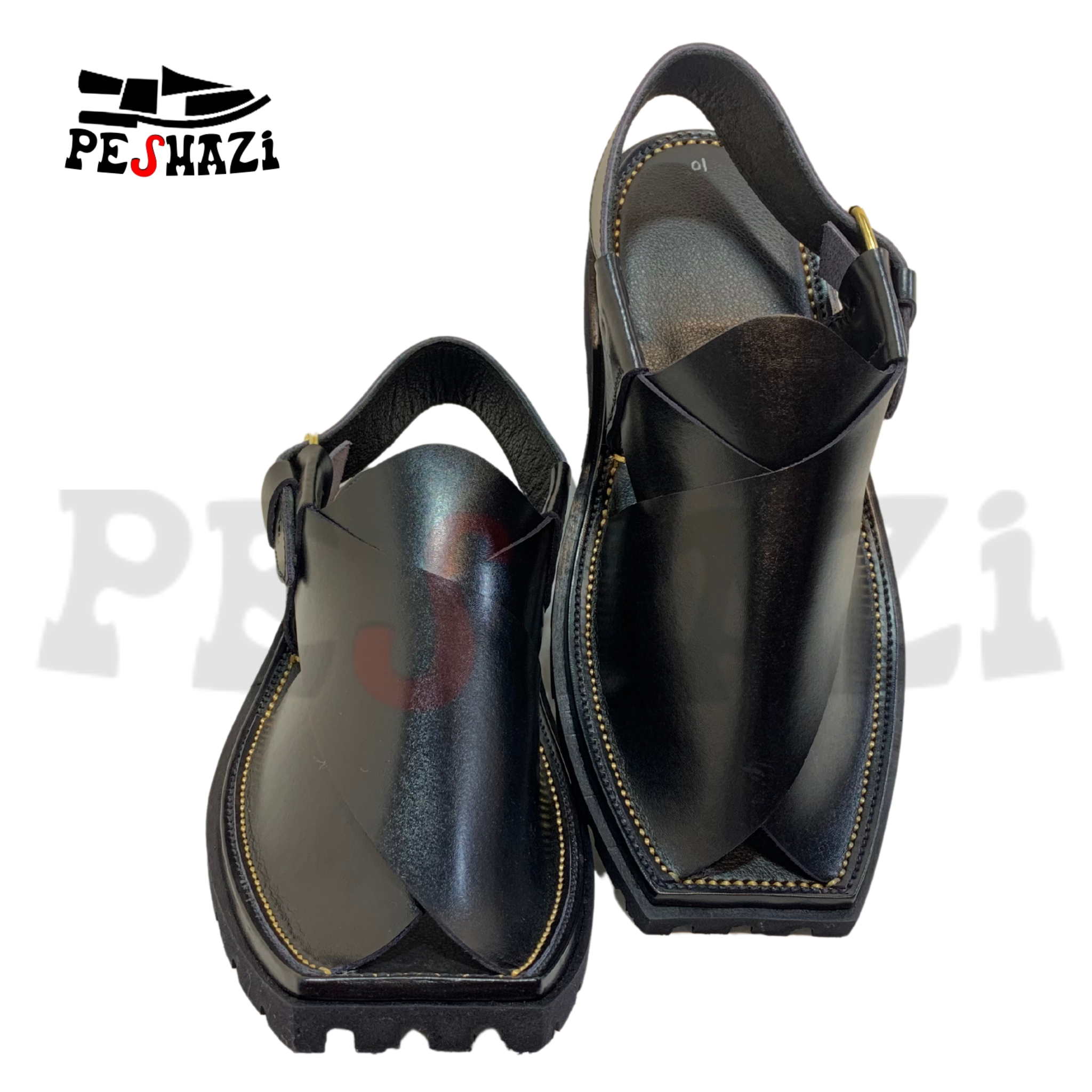 Black Double Sole Chappal – Built for Every Occasion