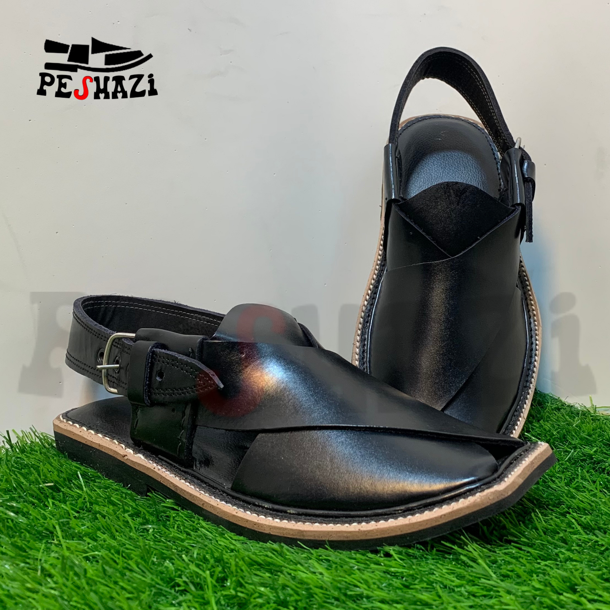 Stylish Kids Black Chappal – Tradition Meets Comfort