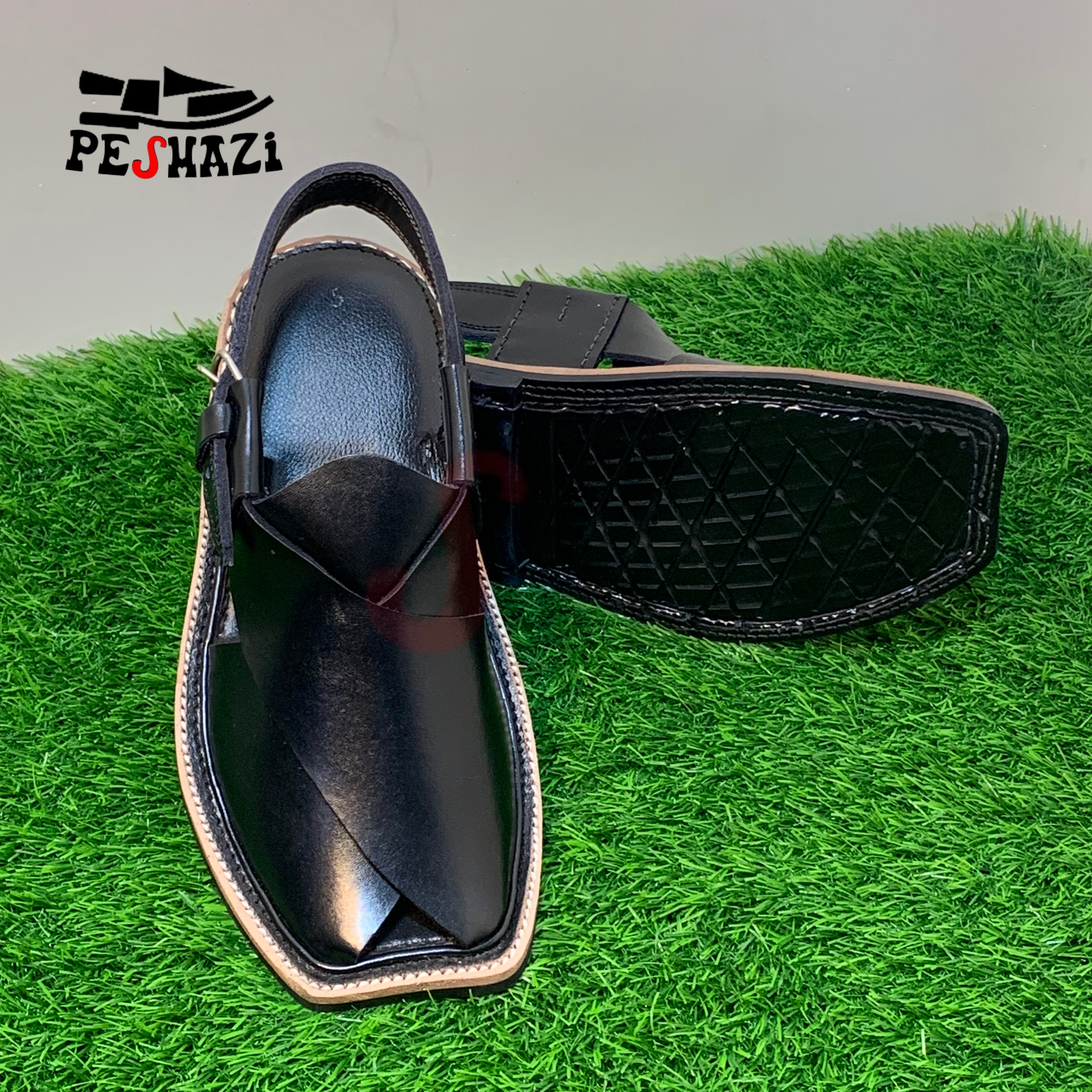 Stylish Kids Black Chappal – Tradition Meets Comfort