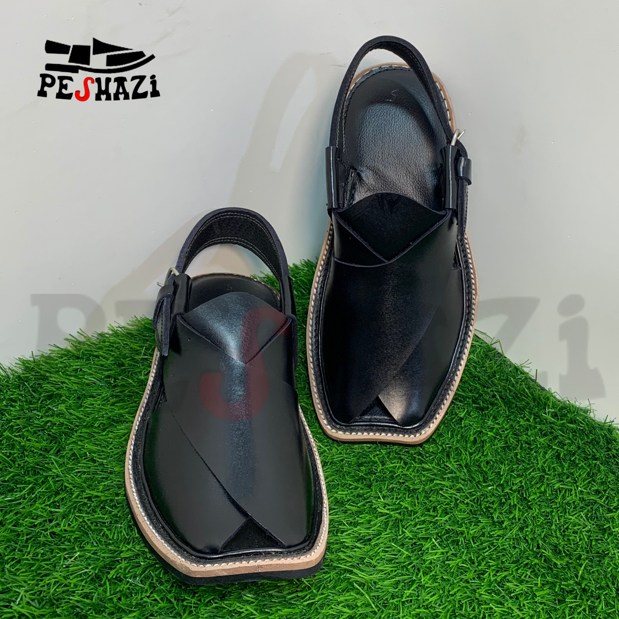 Stylish Kids Black Chappal – Tradition Meets Comfort