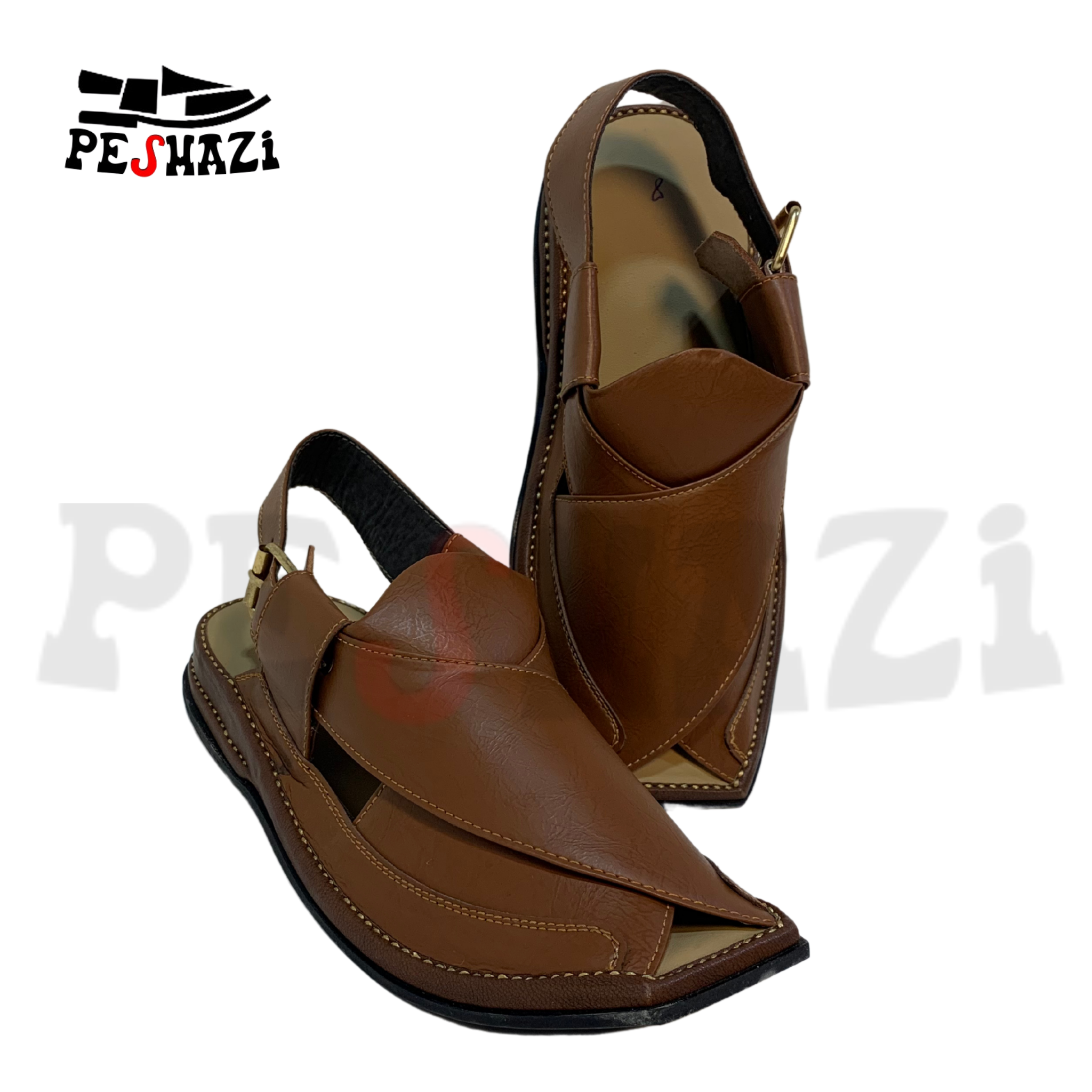 Brown Premium Luxury Chappal with Softy Sole – Ultra Comfort